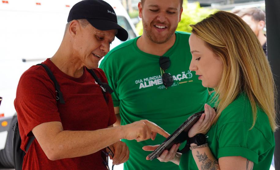 Sistema Estadual de Agricultura divulga ações durante o Dia Mundial da Alimentação