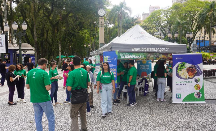 Sistema Estadual de Agricultura divulga ações durante o Dia Mundial da Alimentação