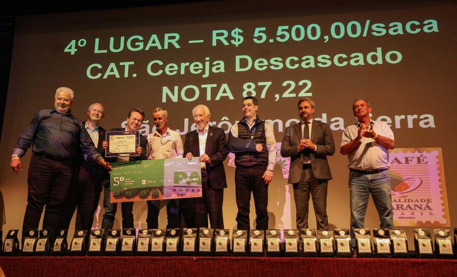 Produtoras de Apucarana e Pinhalão vencem o Concurso Café Qualidade