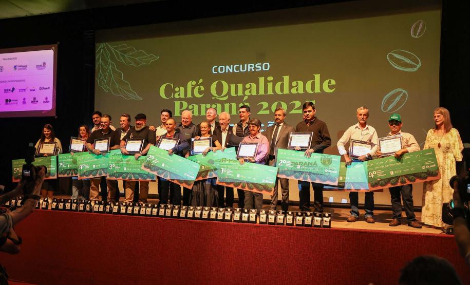 Produtoras de Apucarana e Pinhalão vencem o Concurso Café Qualidade