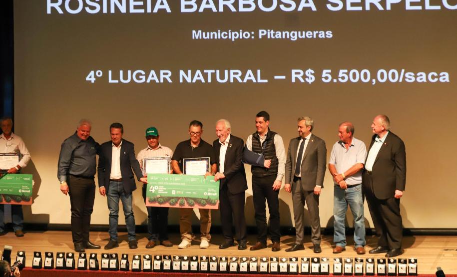 Produtoras de Apucarana e Pinhalão vencem o Concurso Café Qualidade