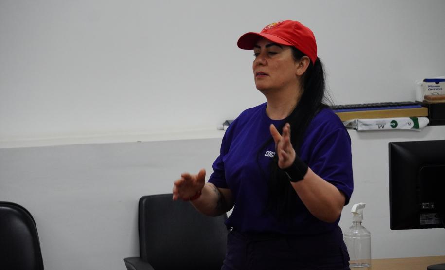 Servidores da Adapar participam de treinamento de brigada de incêndio