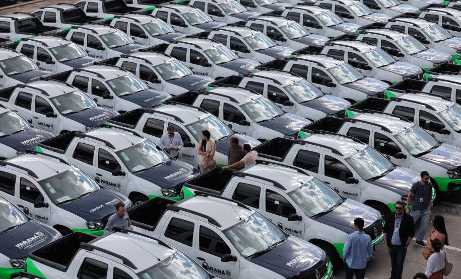 Estado reforça sistema de agricultura com 324 servidores e entrega de 250 veículos