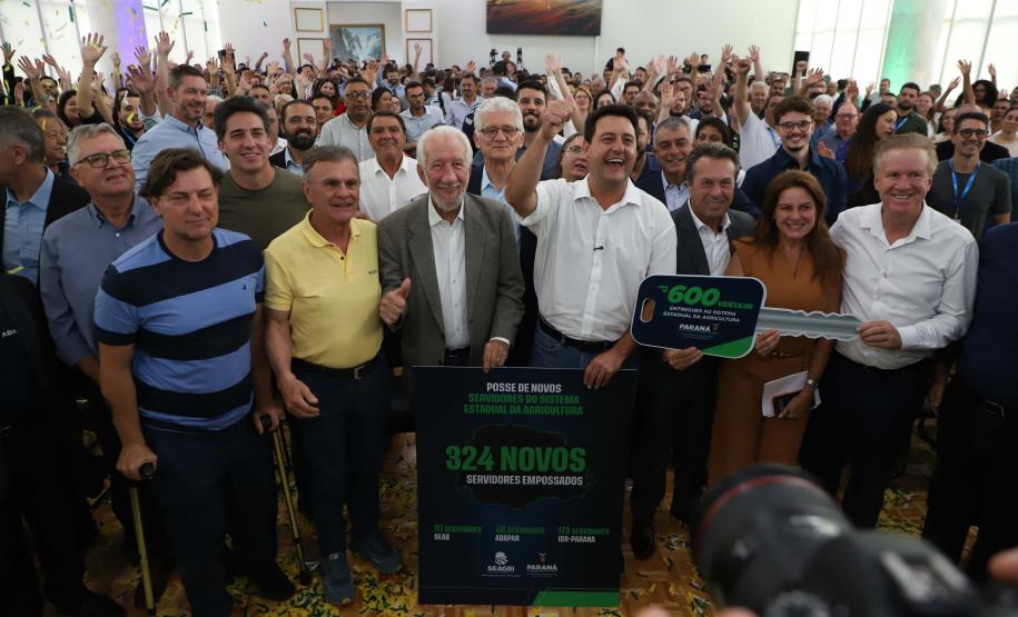 Estado reforça sistema de agricultura com 324 servidores e entrega de 250 veículos