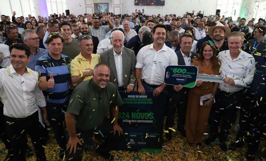 Estado reforça sistema de agricultura com 324 servidores e entrega de 250 veículos