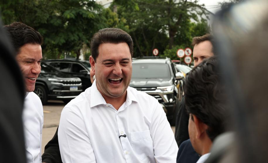 Ratinho Junior assina ordem de serviço do novo Mercado de Flores da Ceasa Curitiba