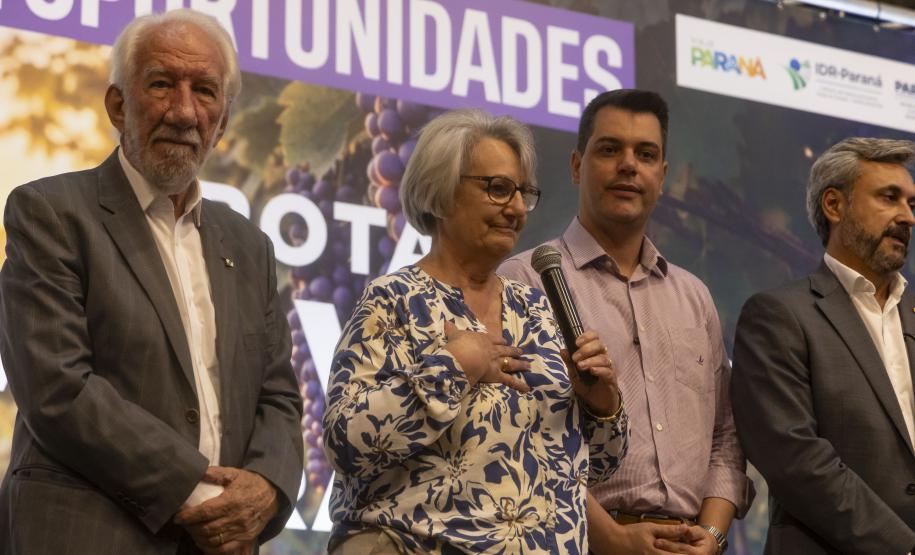 Governador em exercício Darci Piana participa do lançamento da Rota da Uva e Vinho.