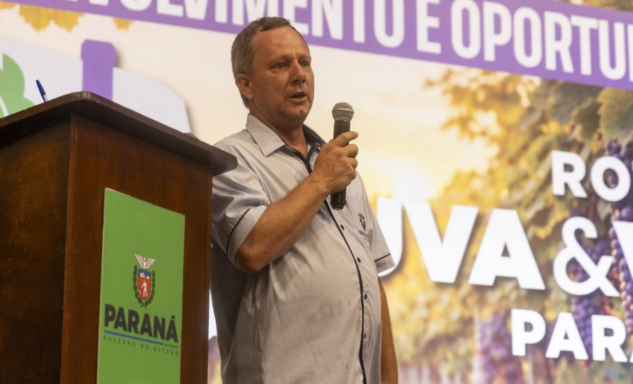 Governador em exercício Darci Piana participa do lançamento da Rota da Uva e Vinho.