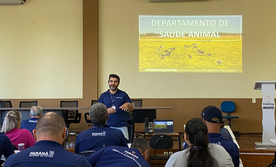 Adapar realiza integração funcional de servidores em Guarapuava