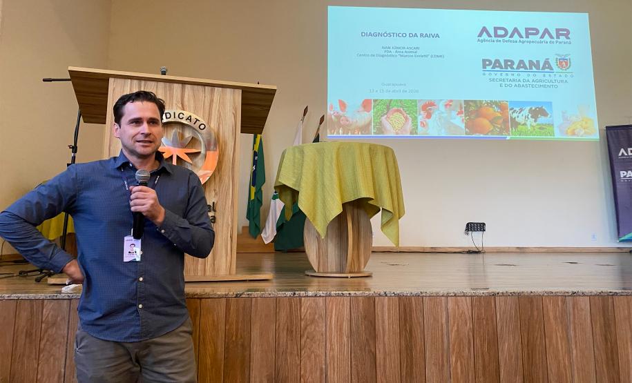 Adapar promove treinamento para controle de zoonoses em animais de produção