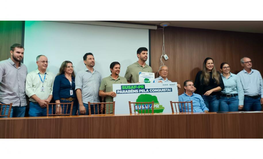Adapar certifica produtores com Susaf e leva boas práticas do campo para a Expoingá