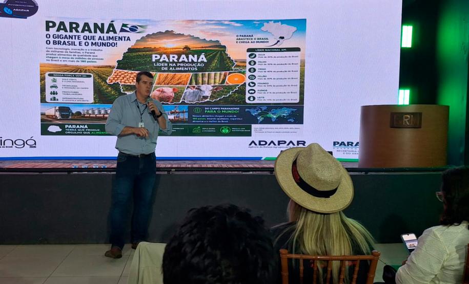 Adapar certifica produtores com Susaf e leva boas práticas do campo para a Expoingá