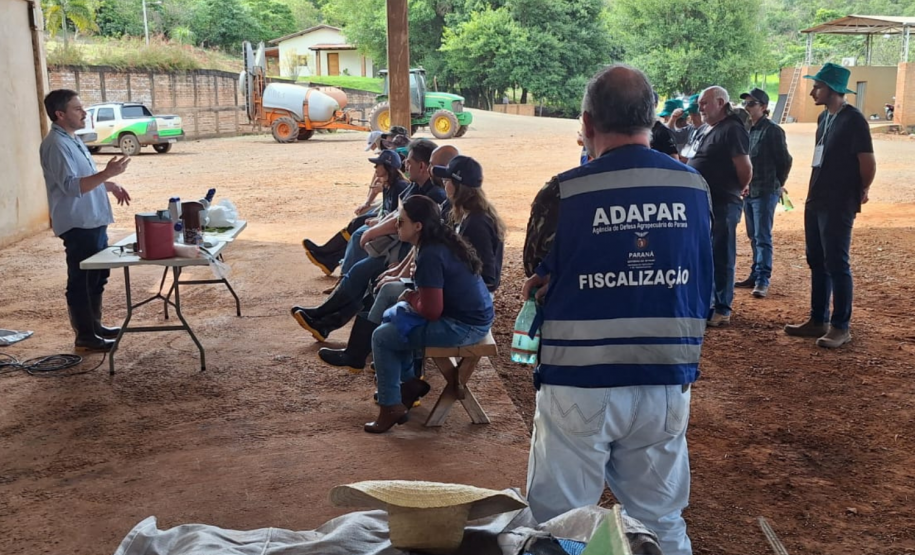 Adapar organiza treinamento de 31 novos servidores da área vegetal na região Norte do Estado
