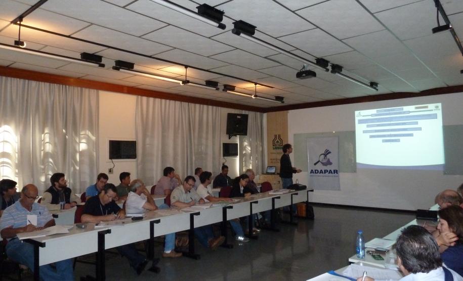 Realização de 5 curso de CFO simultaneamente no Centro de Difusão de Tecnologia do IAPAR em Londrina