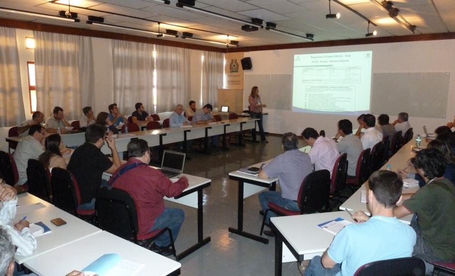 Realização de 5 curso de CFO simultaneamente no Centro de Difusão de Tecnologia do IAPAR em Londrina