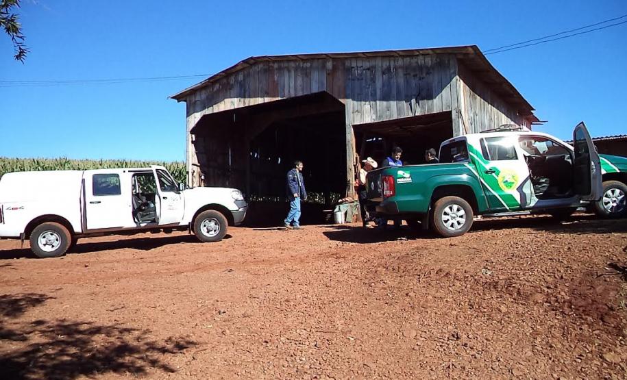 Operação conjunta para apreensão de agrotóxicos contrabandeados