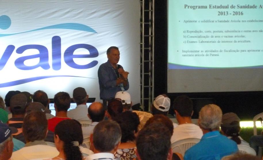 Cerca de 80% dos Integrados da C. Vale se interessaram pelo Programa de Sanidade Avícola.