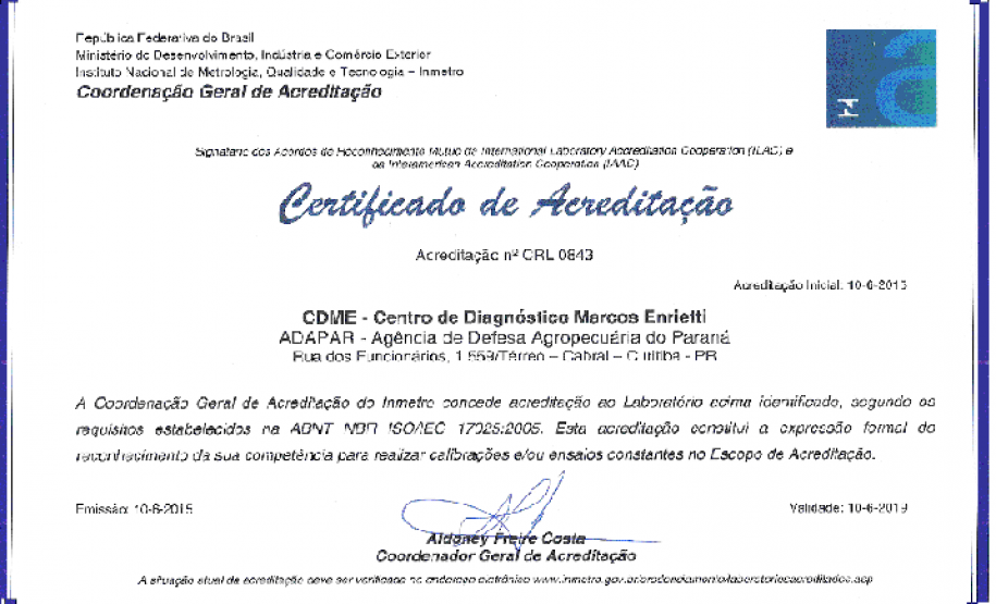 ADAPAR conquista acreditação para o Centro de Diagnóstico Marcos Enrietti (CDME)