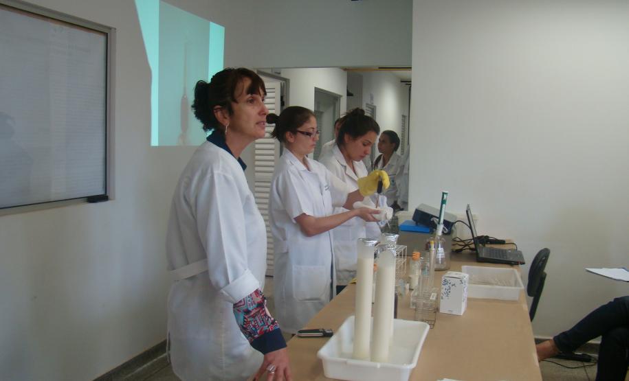 Capacitação da GIPOA no combate à fraude no leite.