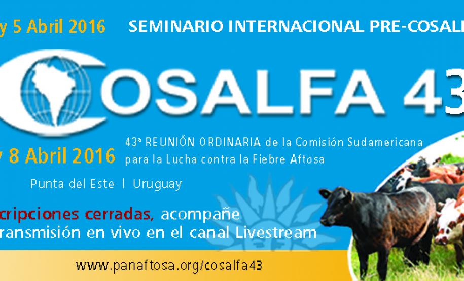 Adapar participa da 43º COSALFA no Uruguai.