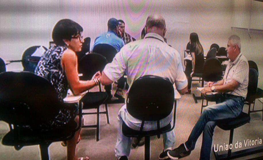 Teve início nesta semana o ciclo de planejamento estratégico da ADAPAR para o período 2016 – 2019, com a realização da primeira fase das OFICINAS DE DIAGNÓSTICO ESTRATÉGICO - Detalhe da videoconferência