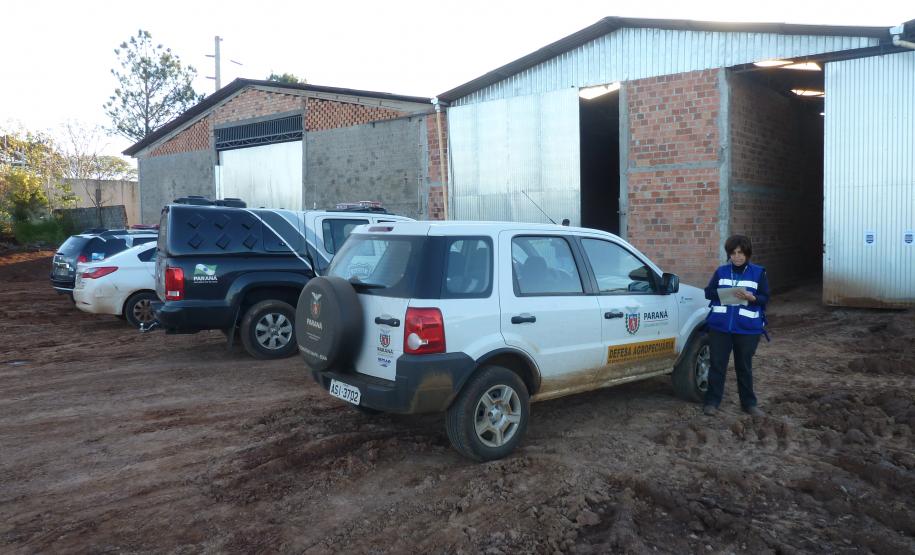Adapar Participa da Operação Safra da Policia Civil em Laranjeiras do Sul