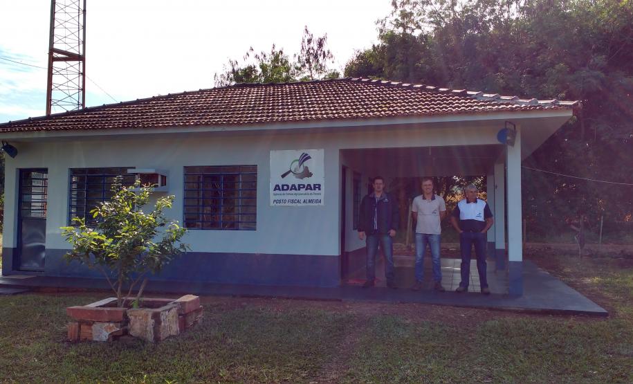 Concluída Reforma no Posto Fiscal de Itambaracá