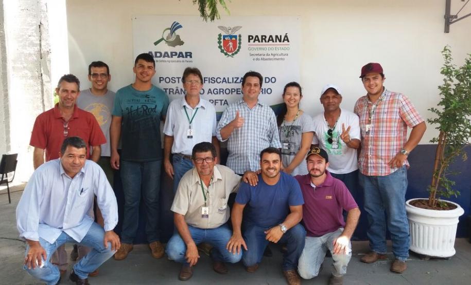 Adapar Reativa o Posto de Fiscalização do Trânsito Agropecuário de Itaguajé-PR