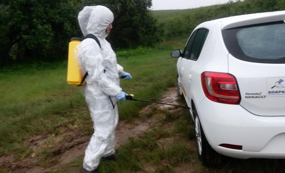 Adapar participa de Simulado em Emergência Fitossanitária em Fraiburgo.