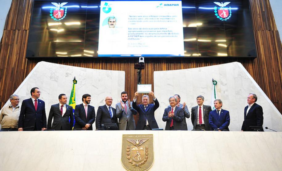 Sessão solene em comemoração dos seis anos de criação da ADAPAR