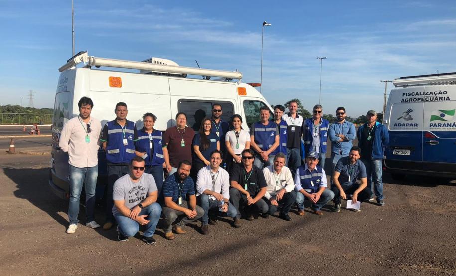 Fiscais do Iagro vêm ao Paraná conhecer os trabalhos desenvolvidos pela Adapar Fiscais do Iagro vêm ao Paraná conhecer os trabalhos desenvolvidos pela Adapar