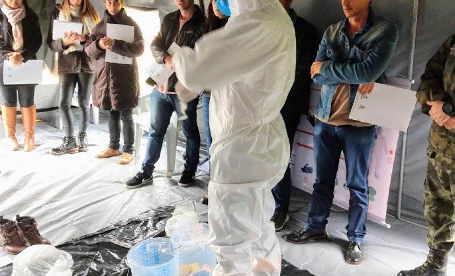 Simulado de febre aftosa no Paraná treina 178 profissionais