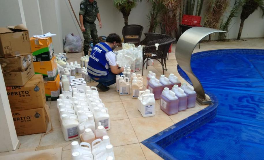 Adapar Participa de Operação Integrada e Intensifica Ações para Coibir os Agrotóxicos Ilegais no Paraná destaque