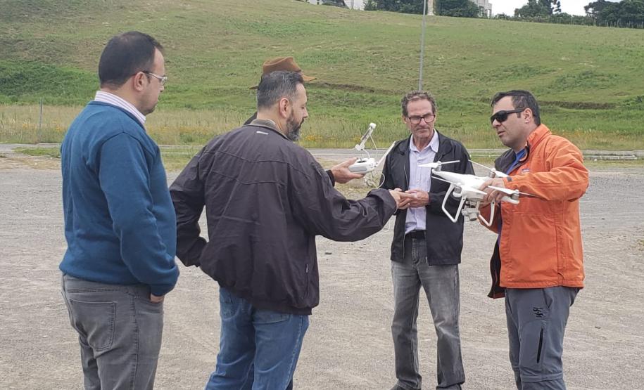 Defesa Civil Estadual realiza curso de drone para técnicos da ADAPAR, Ministério da Agricultura e Polícia Militar Defesa Civil Estadual realiza curso de drone para técnicos da ADAPAR, Ministério da Agricultura e Polícia Militar