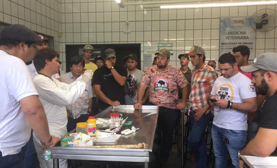 Adapar realiza Treinamento para Controlador de Javali sobre vigilância em PSC Adapar realiza Treinamento para Controlador de Javali sobre vigilância em PSC