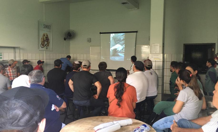 Adapar realiza Treinamento para Controlador de Javali sobre vigilância em PSC Adapar realiza Treinamento para Controlador de Javali sobre vigilância em PSC