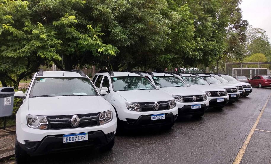 Adapar recebe 20 veículos para uso em trabalho de defesa animal Adapar recebe 20 veículos para uso em trabalho de defesa animal