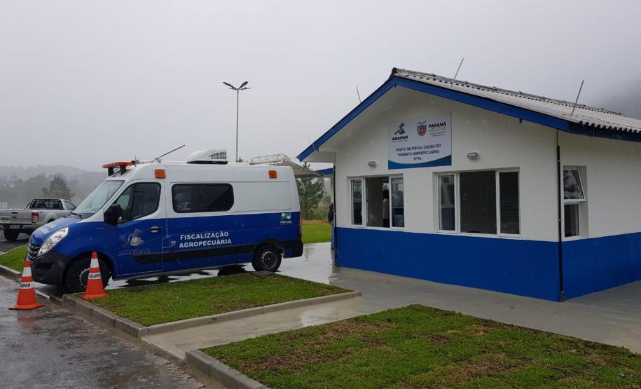 Paraná ganha novo posto de fiscalização agropecuária