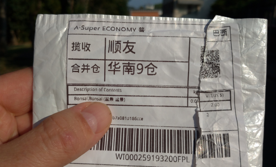 Sementes não solicitadas do exterior Sementes não solicitadas do exterior