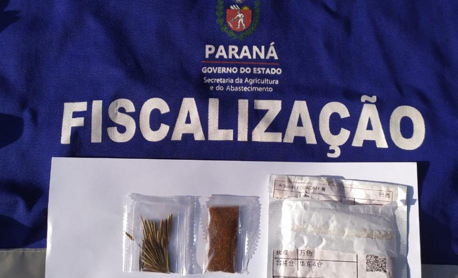 Sementes não solicitadas do exterior Sementes não solicitadas do exterior