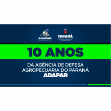 Órgão responsável pelo sistema estadual de defesa sanitária, a Adapar completou 10 anos em dezembro com a atenção voltada para o futuro, em um planejamento de médio e longo prazo que vai além da atuação direta na conservação do reconhecimento que permite ao Paraná avançar sobre novos mercados na comercialização da proteína animal.  A agência prioriza a capacitação técnica, o avanço tecnológico, a digitalização e a automação como pilares da próxima década na expansão de um ambiente favorável de negócios.